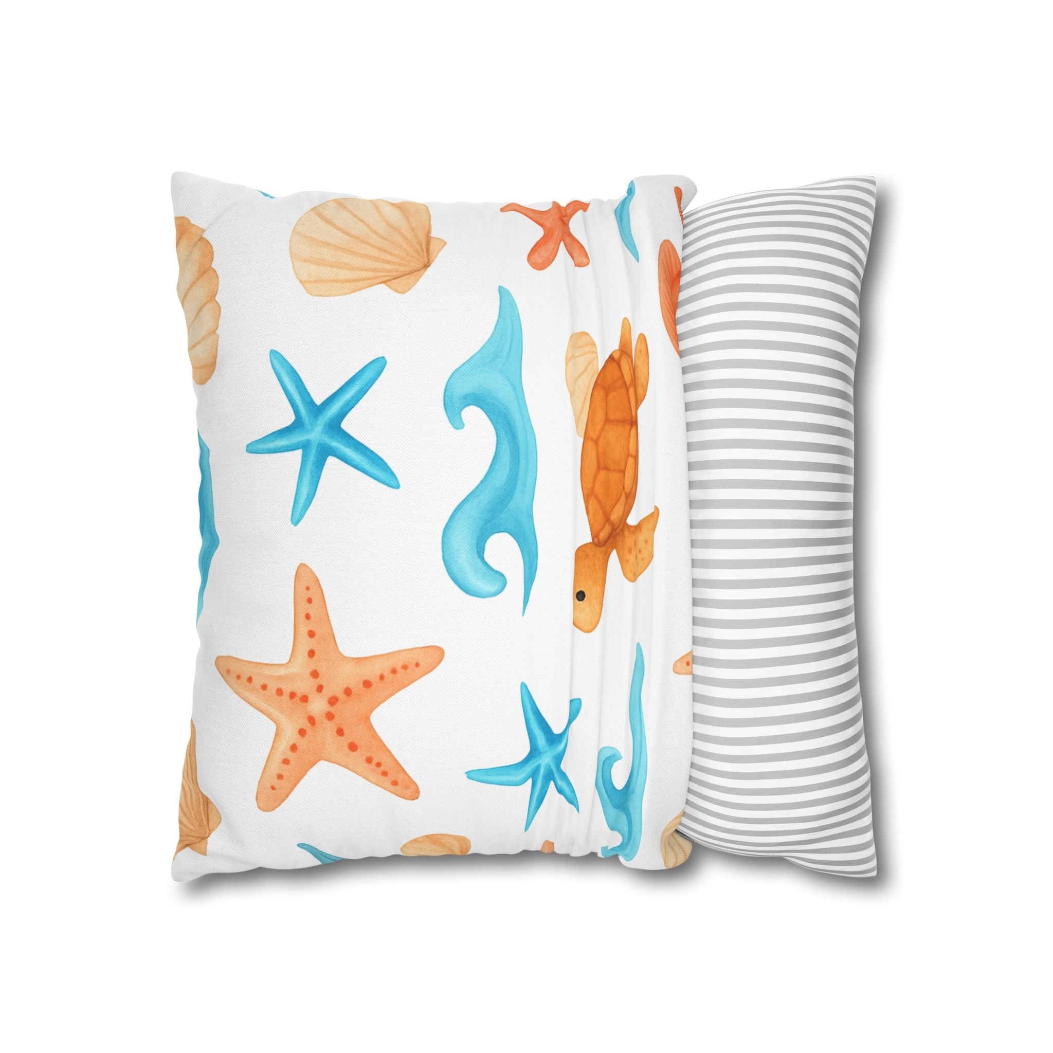 Beach-Themed Pillowcase, Coastal Decor, Ocean Vibes, Summer Gift, Nautical Home Accent