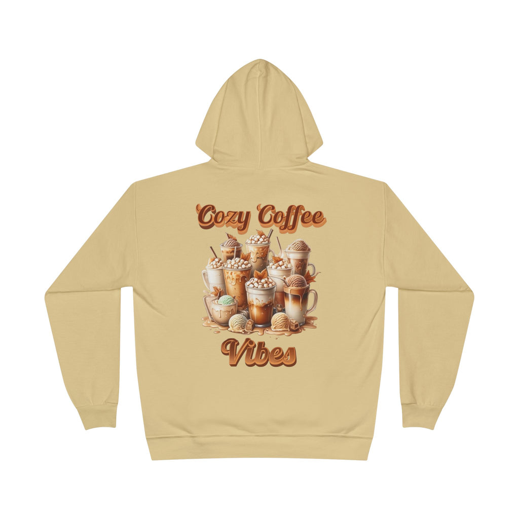 Cozy Coffee Vibes Hoodie, Eco-Friendly Pullover, Unisex Sweatshirt, Perfect Gift for Coffee Lovers, Fall/Winter Apparel, Relaxation Fashion